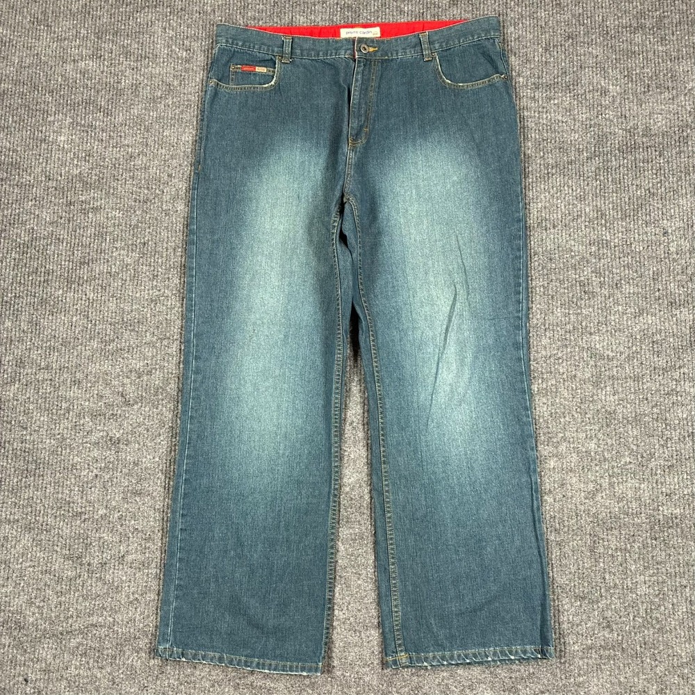 Vintage Pierre Cardin PCD Mens Blue Jeans 40R Straight Leg Denim 100% Cotton